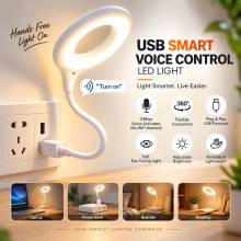USB Smart Voice Control Light