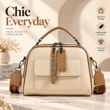 Huinian XR998-80 High-End Women’s Large Capacity Commuting Handbag