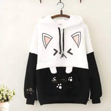 Ladies hoodie Fleece fabric
