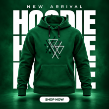 Men’s Stylish Winter Hoodie