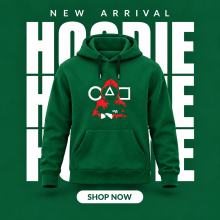 Men’s Stylish Winter Hoodie